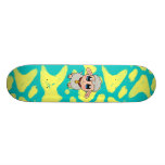 Cute sheep skateboard