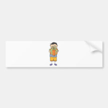 Cute Shirts | Big Boy Holding Gift Shirts Bumper Sticker