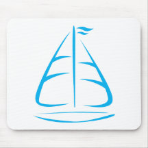 Cute Shirts | Sailboat Icon Gift Shirts Mousepads