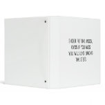 Cute, "Shoot for the moon" 3 Ring Binders