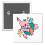 cute shopaholic shopping elephant