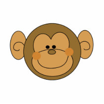 Cute Silly Monkey Face photo sculptures by cutespot Cute Silly Monkey Face photo sculptures