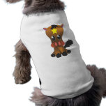 Cute sitting filly dog t shirt