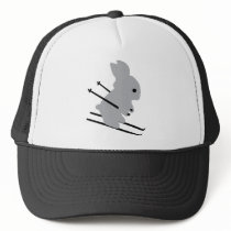 cute ski bunny snow skiing hats by Tomaniac cute ski bunny snow skiing hats