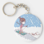 Cute Skiier Key Chains