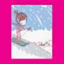 Cute Skiier Postcards Cute Skiier Postcards