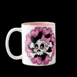 Cute Skull and Hearts mugs