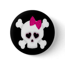 Cute Skull Buttons