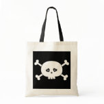 Cute Skull &amp; Crossbones Tote Bag