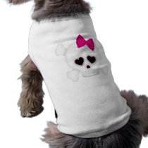 Cute Skull Doggie Tee