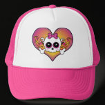 Cute Skull Heart hats