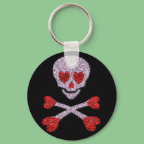 cute skull Keychain