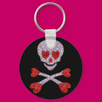 cute skull Keychain