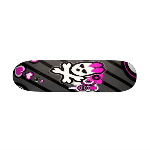 Cute Skull Skateboard skateboard