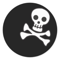 Cute Skull stickers by RAWRoutloud Cute Skull stickers