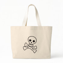 Cute Skull Tote Bag