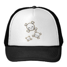 Cute Skulls Mesh Hat