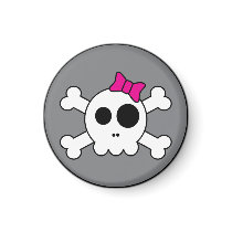 Cute Skully Magnet