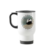 Cute Skunk  Plastic Travel Mug