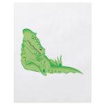 cute sleeping alligator custom flyer