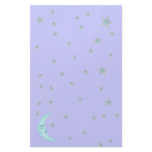Cute Sleeping Moon Stationery