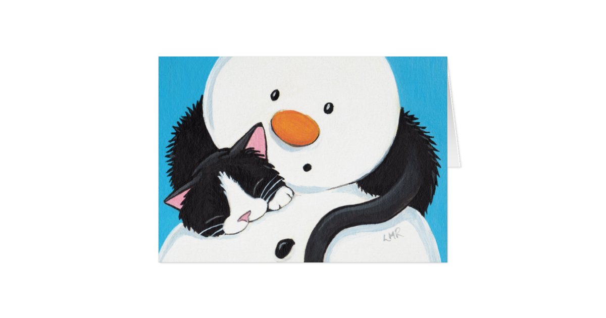 jelly cat snowman