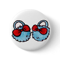 Cute Slippers Button buttons