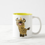Cute Smiling Cartoon Hyena Magnet mugs
