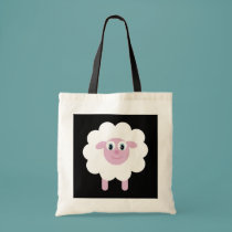Cute Smiling Cartoon Sheep Charity bags