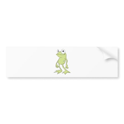 Smiling Frog Cartoon