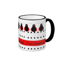 Cute Smiling Ladybug Mug