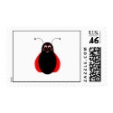 Cute Smiling Ladybug Postage Stamp