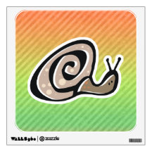 Cute Snail Design Wall Decor