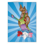 Cute Snail Moving House Card