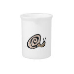 Cute Snail; Sleek Drink Pitchers
