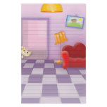 cute sneaky lil kitty cat stationery design
