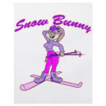Cute Snow Bunny Custom Flyer