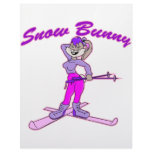 Cute Snow Bunny Custom Letterhead