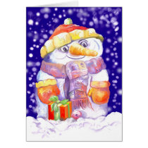 **Cute Snow Puppet** cards by Alejandro **Cute Snow Puppet** cards