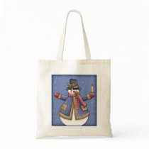 Cute Snowman - Christmas Design bags