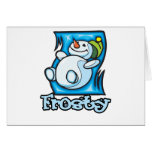 Cute, "Snowman" Christmas design Cards