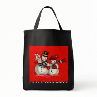 Cute Snowman Couple