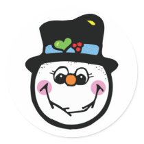 cute snowman face stickers by doonidesigns cute snowman face stickers