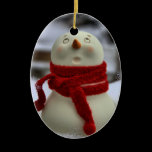 Cute Snowman Ornament ornaments
