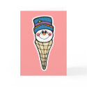 cute snowman snowcone cards by doonidesigns cute snowman snowcone cards