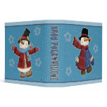 Cute Snowmen binders