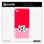 Cute Soccer Ball Decals For iPhone 4S