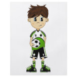 Cute Soccer Boy Flyer