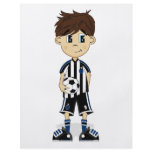 Cute Soccer Boy Flyer