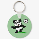 This adorable little panda is too cute! He's ready to play football and score some goals. This cute design is perfect for football players and soccer fans.